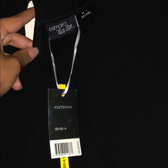 Long sleeve black dress - Picture 3 of 3